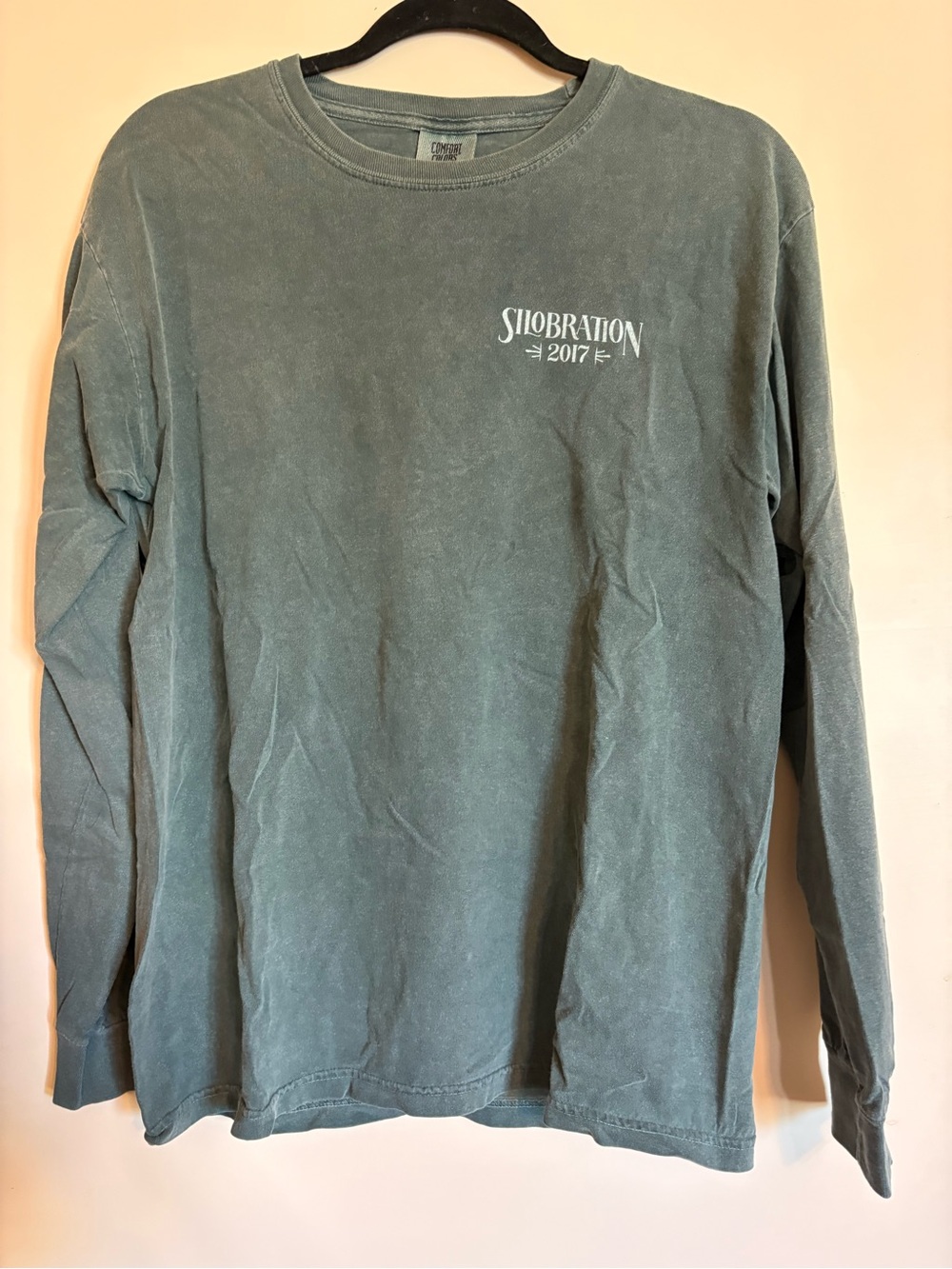Comfort Colors Magnolia Long-Sleeve Graphic Shirt - Dusty Green
